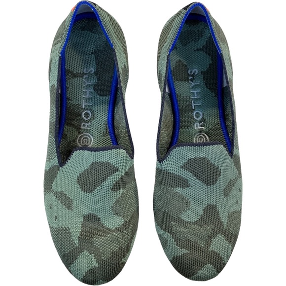 Rothy's Shoes - Rothy's The Loafer in Green Camo Women's Size 8